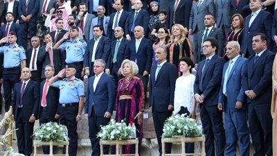 بالصو.. انطلاق مبهر ليالى مهرجان جرش وسط الاحتفاء بالأردن وفلسطين