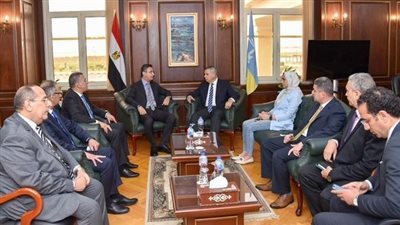 محافظ الإسكندرية يستقبل وزير التموين لمتابعة كافة الأنشطة التموينية