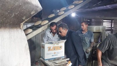 محافظ الدقهلية يفاجئ قري مركزي المنصورة وأجا لتفقد المخابز البلدية 