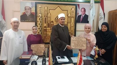 ألمنطقه الازهريه بكفر الشيخ تكرم الحاصلين على المراكز الأولى على مستوى الجمهورية بشهادات القراءات