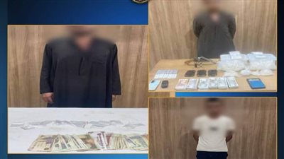 ضبط تشكيل عصابي وبحوزتهم مواد مخدرة تُقدر بأكثر من (2 مليون جنيه)