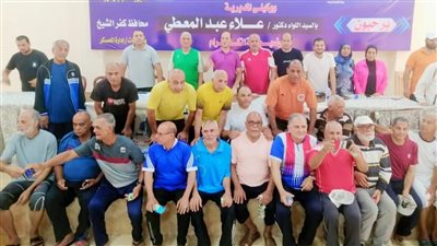 وكيل شباب كفر الشيخ يشهد نهائي اللقاء المجمع للرواد بمعسكر الشباب ببلطيم