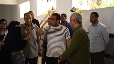 نائب محافظ قنا يتفقد الأعمال الإنشائية للمركز التكنولوجي التابع للديوان العام