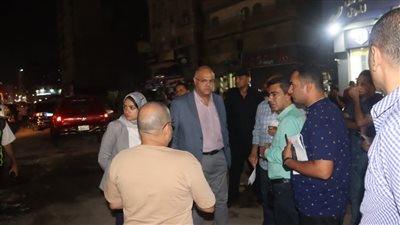 محافظ القليوبية يقوم بجولة ميدانية مفاجئة بحي شرق شبرا الخيمة 