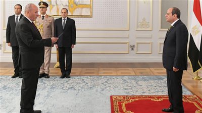 الرئيس السيسي يشهد أداء المستشار شعيب اليمين القانونية رئيسا لقضايا الدولة
