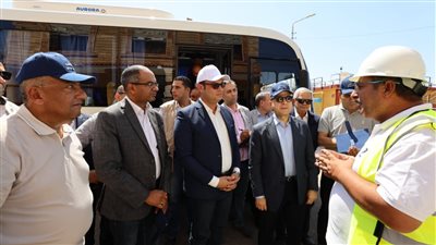 وزير الإسكان والمحافظ يتفقدان محطة مياه مطوبس الشمالية ضمن مشروعات المبادرة الرئاسية 