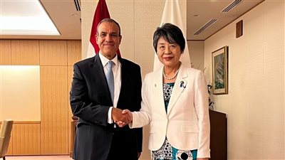 وزير الخارجية يجرى مباحثات مع وزيرة خارجية اليابان في طوكيو 