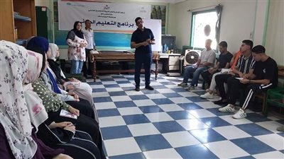 إنطلاق الورش التدريبية لبرنامج التعليم المدني للشباب بفوة كفرالشيخ