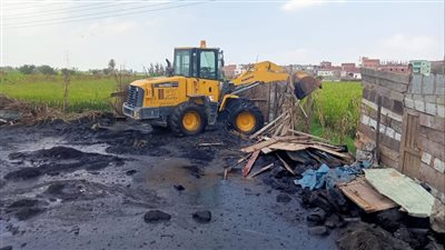 حملات تفتيشيه على «مكامير الفحم» بقرى ومراكز كفر الشيخ 