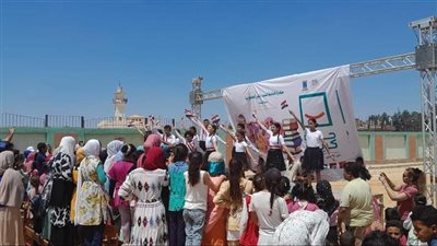 بالصور..عروض مسرحية وأنشطة للموهوبين في قافلة قصور الثقافة في قرى 