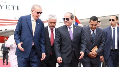 الرئاسة التركية: أردوغان يستقبل الرئيس السيسي غدًا في أنقرة