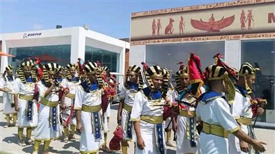 العروض الجوية تبهر المشاركين بمعرض مصر الدولي للطيران والفضاء