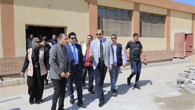 محافظ سوهاج يتفقد أعمال تطوير ورفع كفاءة مجزر سوهاج العمومي 