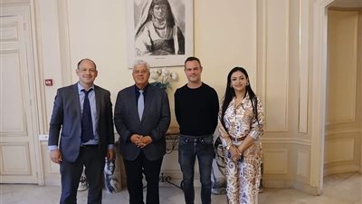 وزير التعليم العالي من فرنسا: بنك المعرفة المصري يخدم ملايين المعلمين والباحثين 