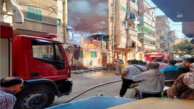صادر له قرار بسرعة الإزالة.. تعرف على تفاصيل حريق مبنى الورديان بالإسكندرية