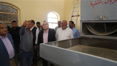 محافظ كفرالشيخ يتفقد ‏محطة أعلاف ميت علوان بعاصمة المحافظة