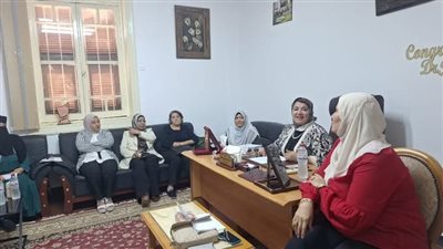 قومى المرأة بكفرالشيخ يناقش استعدادات المبادرة الرئاسية  