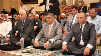 محافظ الجيزة يشهد الاحتفال بذكري المولد النبوي الشريف 