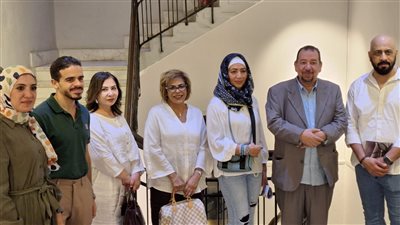 بالصور..نقيب التشكيليين وأبو عيطة فى افتتاح معرض على حبيش بجاليري ضي الزمالك.
