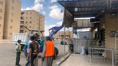 الإسكان: حملات متواصلة لغلق الأنشطة المخالفة ورفع الإشغالات والتعديات بعدة مدن