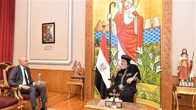 لأول مرة وزير التعليم يزور البابا تواضروس.. ماذا دار بينها في اللقاء