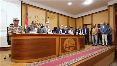 محافظ كفرالشيخ يترأس المجلس التنفيذي للمحافظة