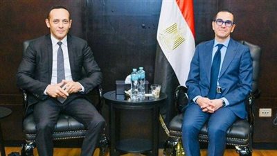 وزير الاستثمار يلتقي وفد شركة 