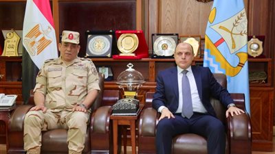 محافظ كفرالشيخ يستقبل مدير جمعية المحاربين القدماء وضحايا الحرب