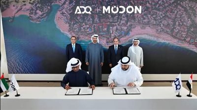 الرئيس السيسي والشيخ محمد بن زايد يشهدان إطلاق مشروع رأس الحكمة