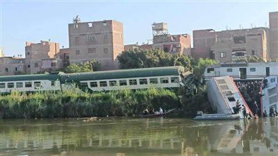 ارتفاع عدد وفيات تصادم قطار المنيا