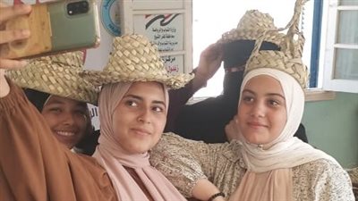 منتجات الخوص فى ختام ورش تدريب «علمني حرفة» بمركز شباب كفر الشيخ 
