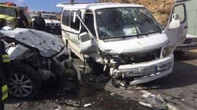 مصرع شخصين وإصابة 8 آخرين في حادث بطريق إدكو بالبحيرة