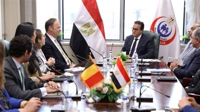 نائب رئيس مجلس الوزراء يستقبل سفير دولة بلجيكا لدى مصر لبحث التعاون المشترك في القطاع الصحي