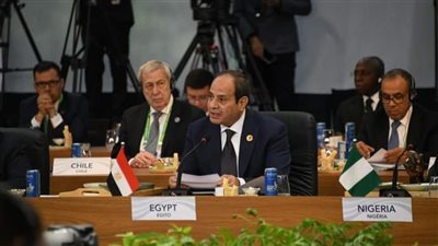 مصر تؤكد التزامها بمكافحة الفقر والجوع  خلال قمة مجموعة العشرين