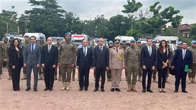 وزير الخارجية يشيد بكتيبة الشرطةالمصرية المشاركة في حفظ السلام بالكونجو 