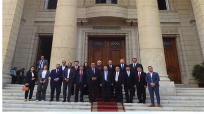 وفد قضائي صيني رفيع المستوى يبحث التعاون مع محكمة النقض