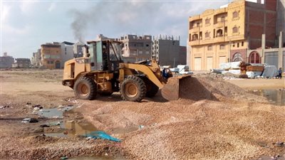 حملة لإغلاق منشآت مقامة على أراضي الدولة وإزالة بناء عشوائي بالإسكندرية