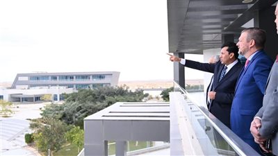 وزير الرياضة يصطحب رئيس البارالمبية الدولية فى جولة بالعاصمة الإدارية الجديدة