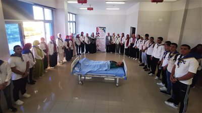  كفر الشيخ تنظم دورة الإسعافات الأولية لجوالي وجوالات الجامعة 