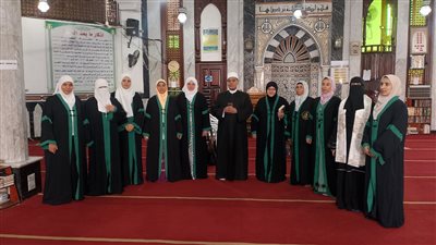 قافلة دعوية كبرى للواعظات من مسجد الفتح بكفرالشيخ 