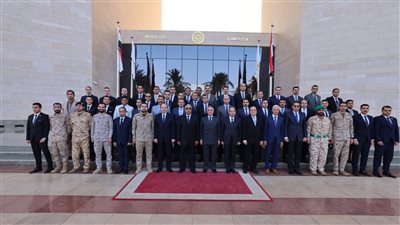 وفد من القضاء العسكري يزور مقر الوزارة بالعاصمة الإدارية