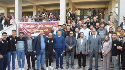 بالصور | يوم رياضى ترفيهي لطلاب كلية الحقوق بجنوب الوادى