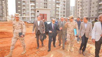 محافظ كفرالشيخ يتفقد مشروع الـ 33 عمارة 