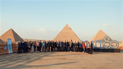 رئيس منظمة الايكاو والأمين العام يشيدوا بروعة وعراقة  الحضارة المصرية الفرعونية القديمة