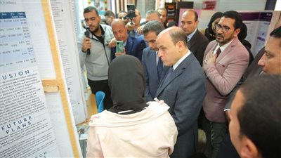 محافظ كفرالشيخ يفتتح المعرض المحلي السنوي لمسابقة 