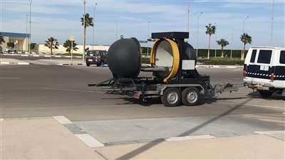 مطار الغردقة  ينجح في تنفيذ تجربة طوارئ لسيناريو العثور علي حقيبة تحتوي على قنبلة