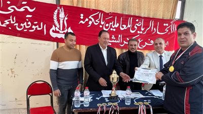 فريق الضرائب بطلاً لدورى المصالح الحكومية فى تنس الطاولة بكفر الشيخ