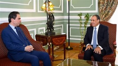 وزير الخارجية يبحث مع 