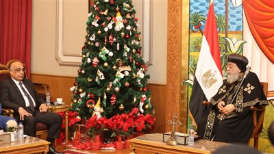 وزير العدل يزور الكاتدرائية للتهنئة بعيد الميلاد المجيد