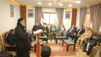  محافظ كفرالشيخ يشهد الاحتفالات بعيد الميلاد المجيد بكنيسة مارمينا والبابا كيرلس